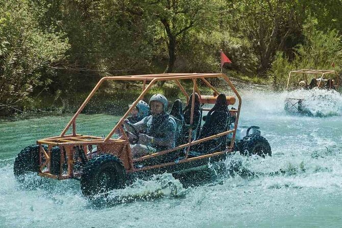 3 in 1 Rafting Buggy Safari and Zipline Adventure in Antalya - Transport and group flow shape the day