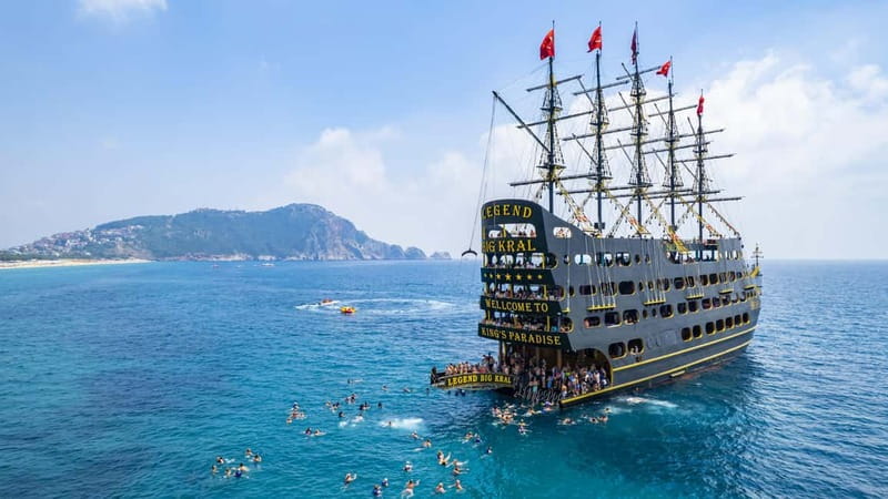 Alanya: All Inclusive Luxury Boat Trip w/ Optional Free Time - What the $45 Price Really Covers