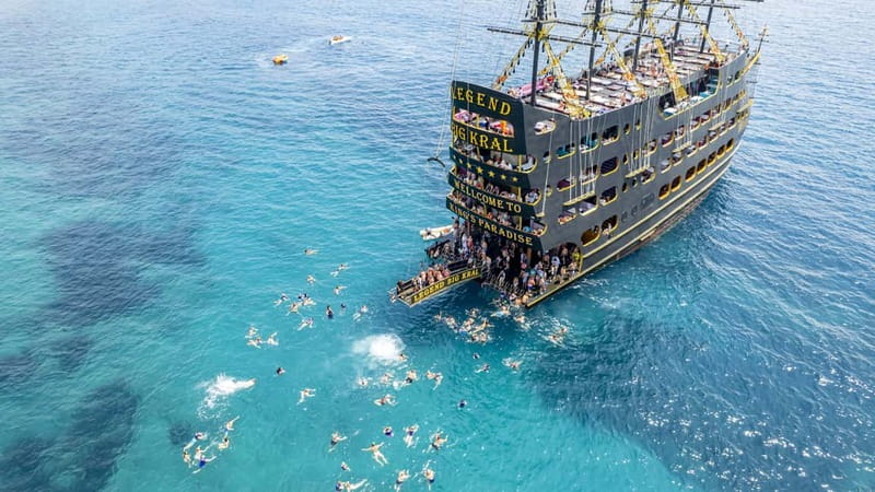 Alanya: All Inclusive Luxury Boat Trip w/ Optional Free Time - Ulaş Beach Provides the First Swim