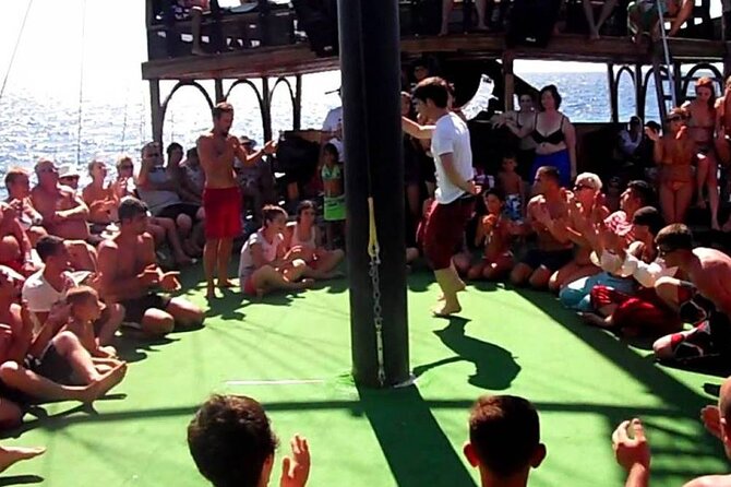 Alanya All Inclusive Pirate Boat Trip With Hotel Transfer - Lunch on board and what all inclusive means