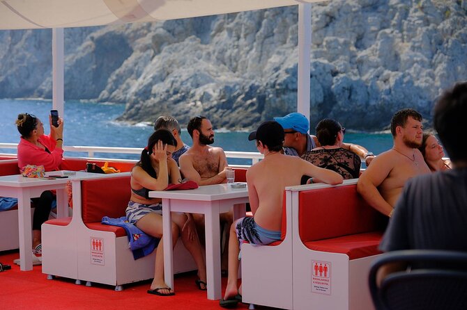 Alanya Boat Trip w/Unlimited Drinks & Lunch (Free Hotel Transfer) - Ulas Beach, lunch, and the limits of the meal