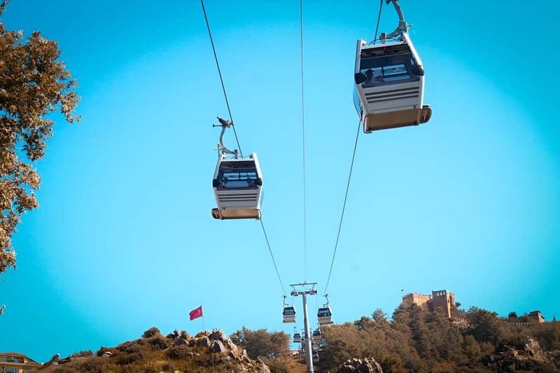 Alanya: Castle Tour with Damlatas Cave & Cable Car Options - Taking the eight-minute cable car to the castle