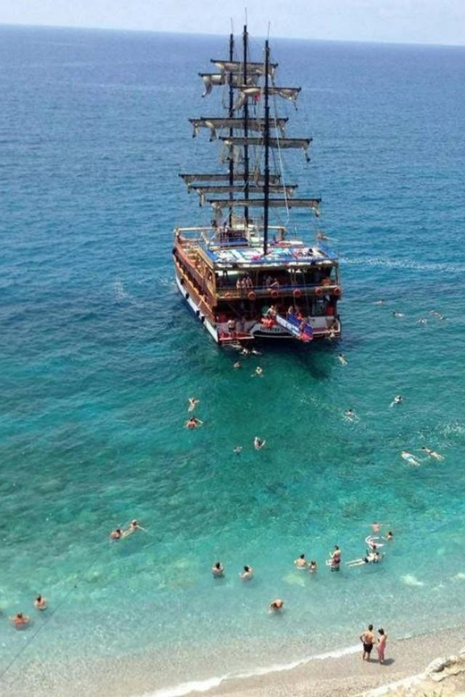 Alanya: Catamaran Boat Tour with Snorkeling and BBQ Lunch - Key points at a glance