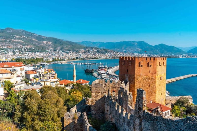 Alanya City Highlights & Sunset Beach BBQ Party - A six-hour introduction to Alanya