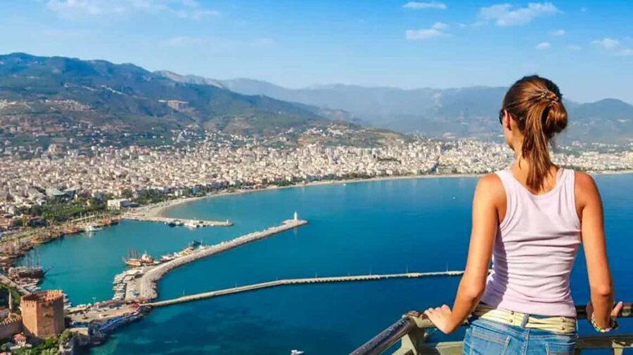 Alanya City Tour: Cleopatra Beach & Optional Cable Car Ride - Starting at the panoramic terrace