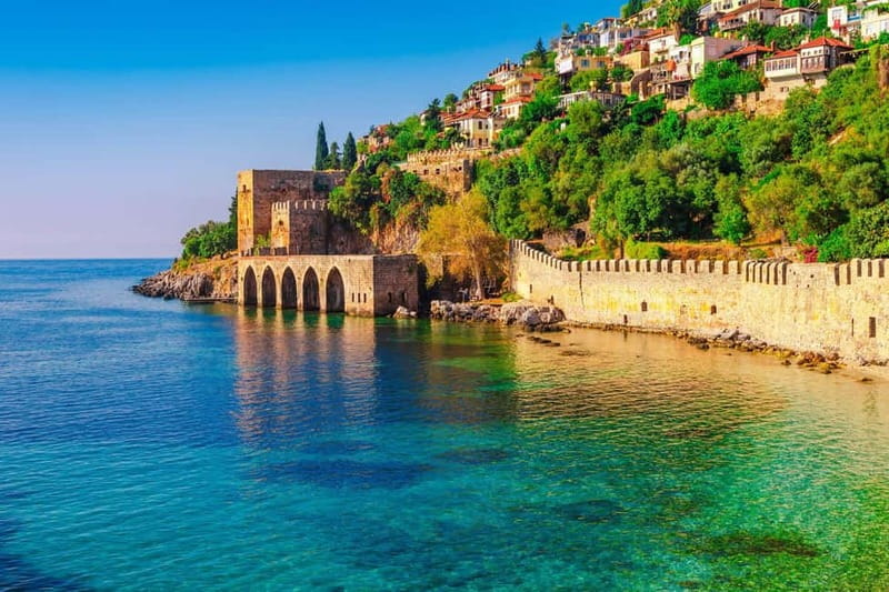 Alanya: City Tour with Sunset Views and Cable Car - Sunset from I Love Alanya Terrace