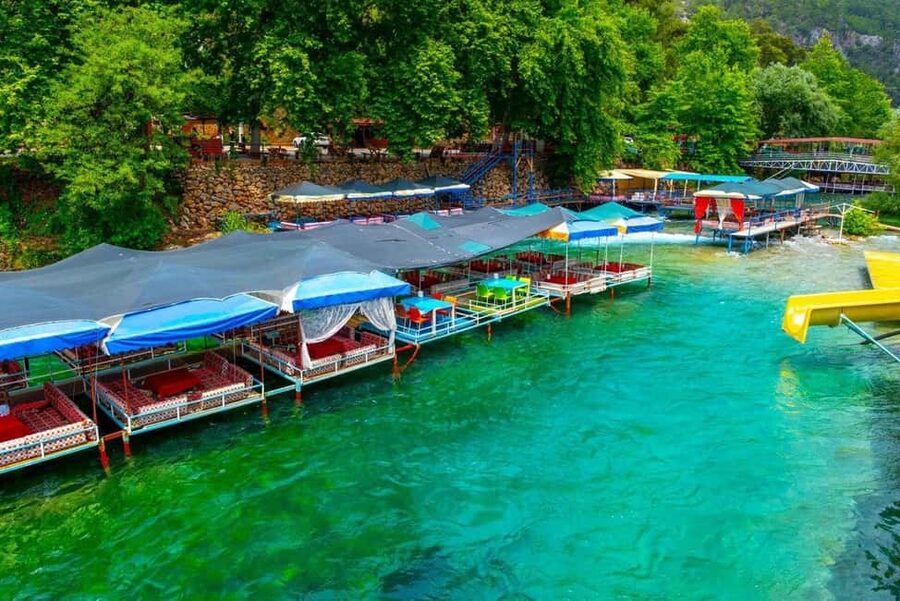 Alanya: Dim Cave, Dim River Tour With Lunch and Fresh Fruits - Dim Cave and the first big views