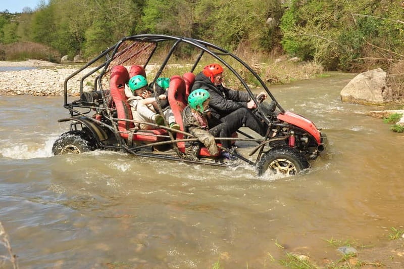 Alanya Family Buggy Off-Road Fun for All! - Briefing, helmets, and the practice run