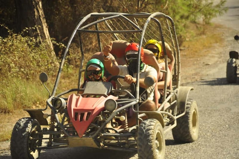 Alanya Family Buggy Off-Road Fun for All! - The river stop offers a needed cool-down