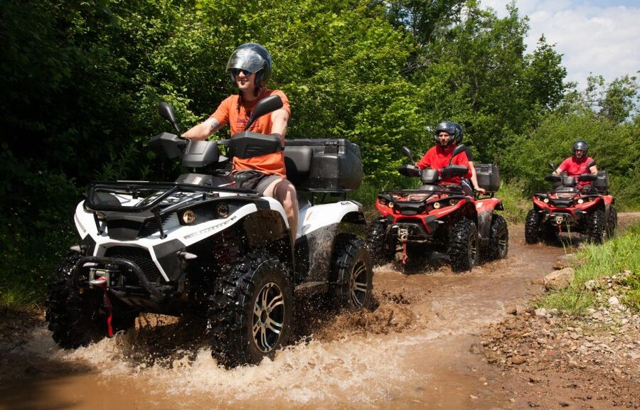 Alanya: Forest Quad-Bike Excursion with Hotel Pickup - Learning the quad before the trail