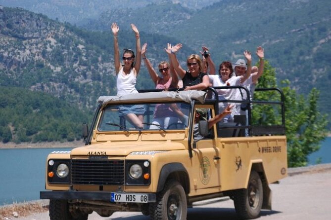 Alanya Jeep Safari with Off-Road, Lunch & Roundtrip Transfer - Bumpy Roads, Streams, and Water Fights