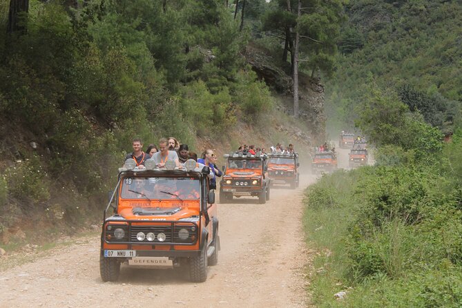 Alanya Jeep Safari - The early stop at Alanya Kalesi and the Red Tower area