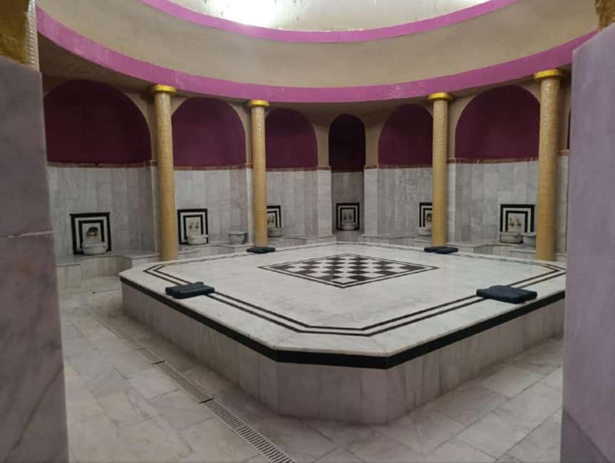 Alanya: Legendary Turkish Bath with Wine and Fruit Plate - Warm Shower, Music, Wine, And Fruit