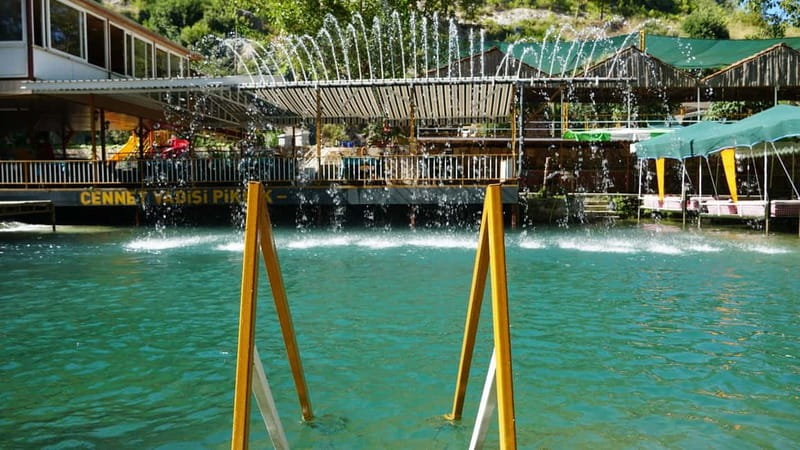 Alanya: Nature Adventure at Dim Cave & Dim River with Lunch - Dim Dam and the bridge viewpoints