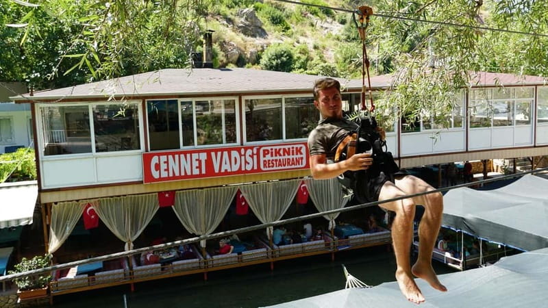 Alanya: Nature Adventure at Dim Cave & Dim River with Lunch - Lunch and water time at Dim River National Park
