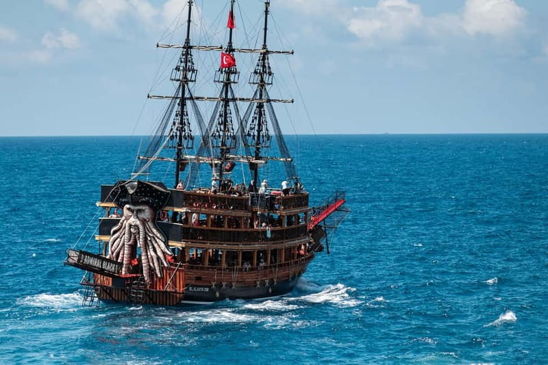 Alanya: Pirate Boat Trip with Lunch and Drinks - At a Glance: Alanya Pirate Boat Trip