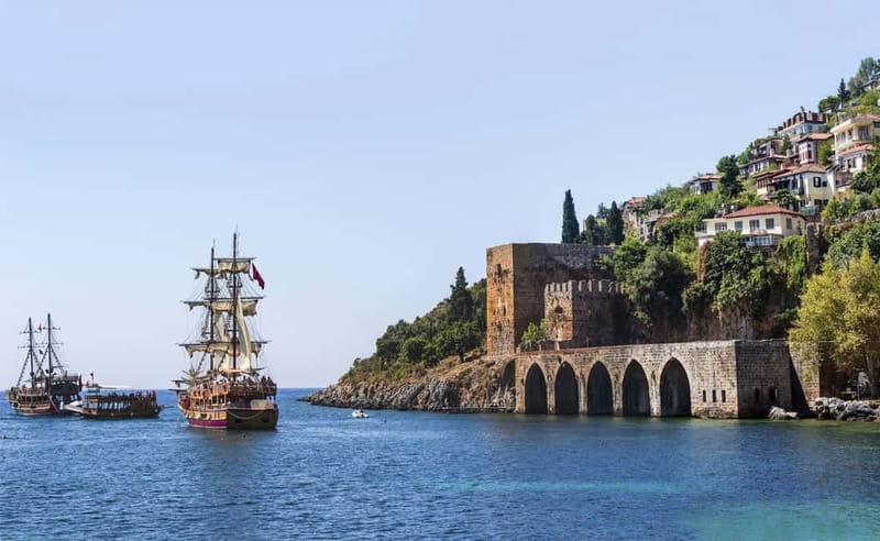 Alanya: Pirate Boat Trip with Meal, Drinks and Pickup Option - Key points to know before you book