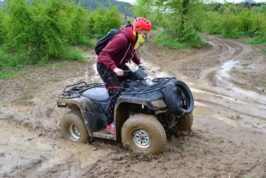 Alanya: Quad Bike Safari - Your first stop is the training yard