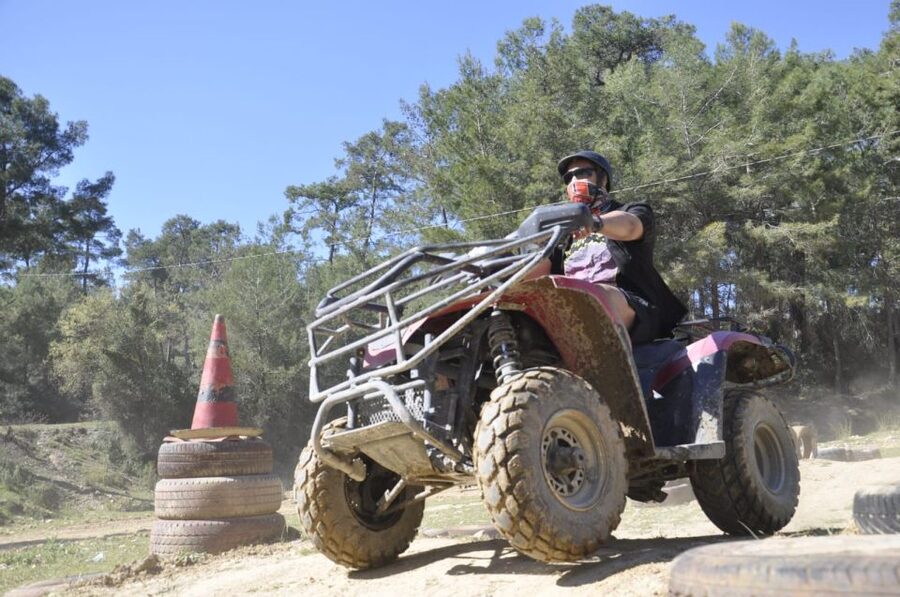 Alanya: Quad Safari Experience with Hotel Transfers - Two hours through dust, water, and mud