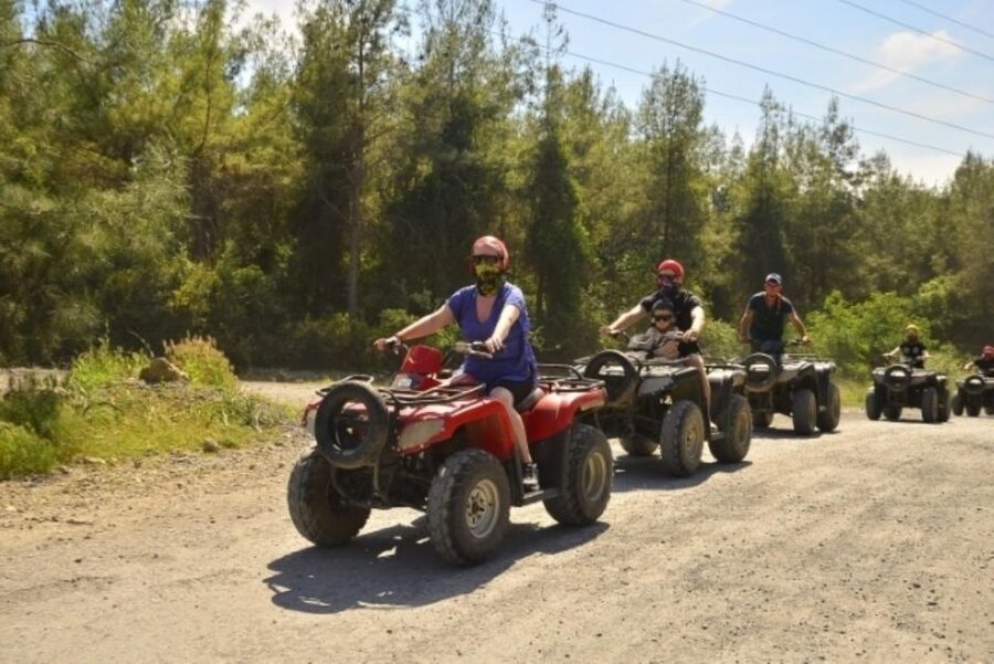 Alanya Quad Safari Tour 3 Hour - The final track ride brings you back