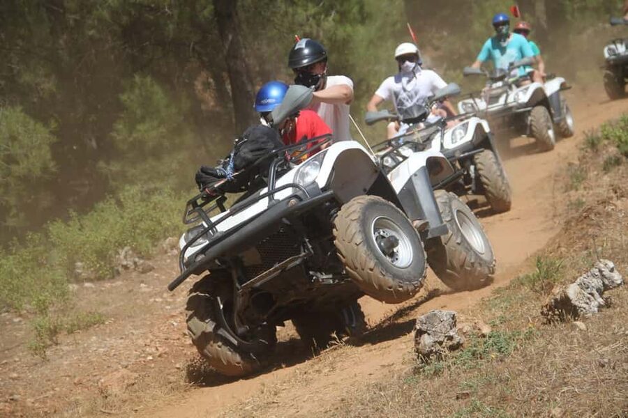 Alanya: Quad Safari with Hotel Pick-Up - Mountain views and the possible swim stop