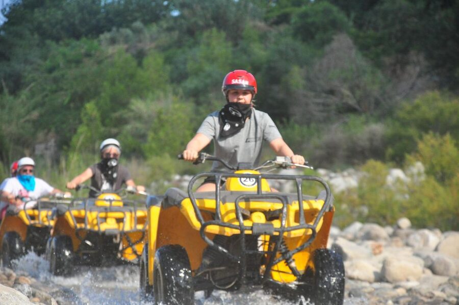 Alanya: Quad Safari with Hotel Pick-Up - Getting comfortable on the quad