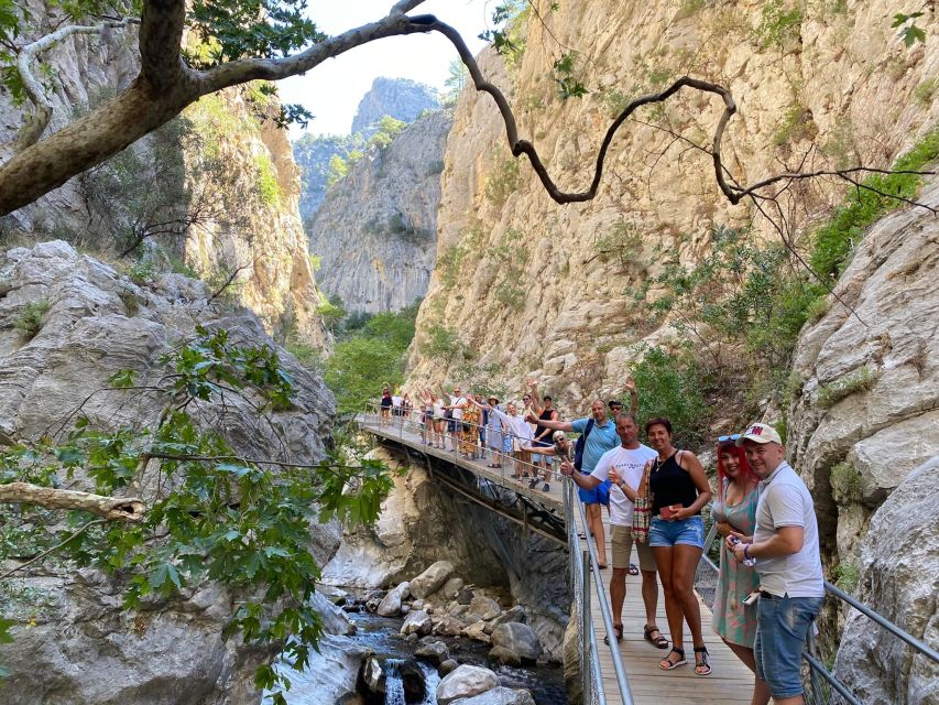 Alanya: Sapadere Canyon Waterfalls & Dwarfs Cave Tour - The canyon problem: check the current route