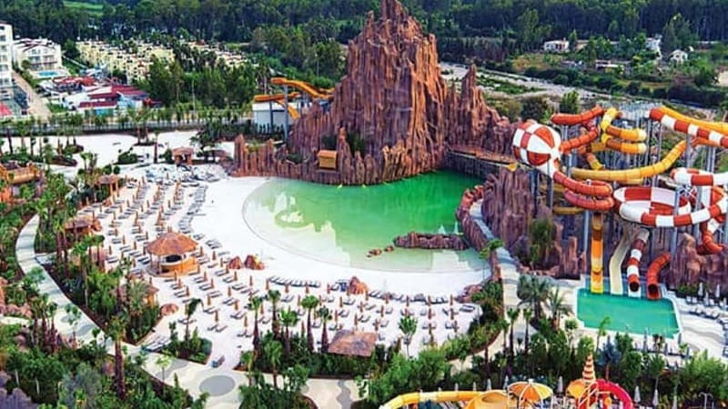 Alanya, Side To Land of Legends Theme Park Ticket & Transfer - The big slides, Typhoon Coaster, and wave pool