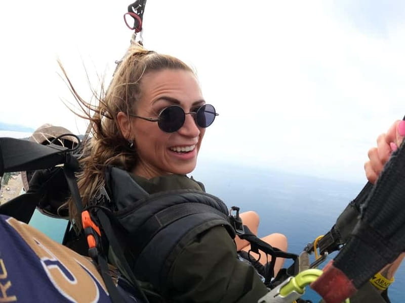 Alanya: Tandem Paragliding Experience with Video Option - The 585-meter launch and first moments in the air
