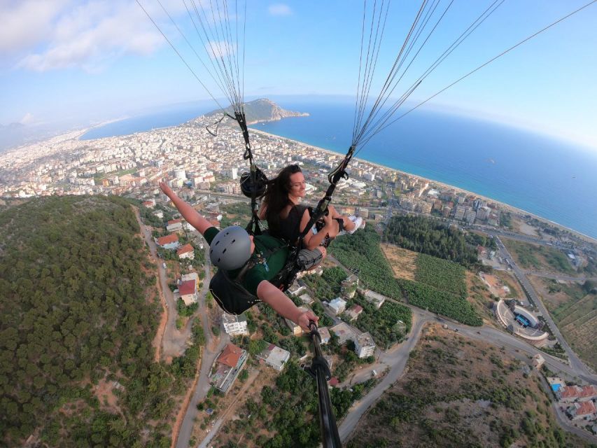 Alanya: Tandem Paragliding from 700m with Meeting or Pick Up - A takeoff that rewards calm nerves