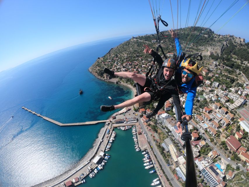 Alanya: Tandem Paragliding Over a Castle and the Sea - The view over Alanya Castle and the Mediterranean