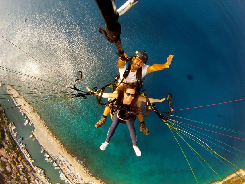Alanya: Tandem Paragliding with Hotel Pickup - Running off a 500-meter cliff