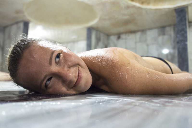 Alanya: Turkish Bath and Massage with Hotel Transfers - Hot marble, sauna, and steam room