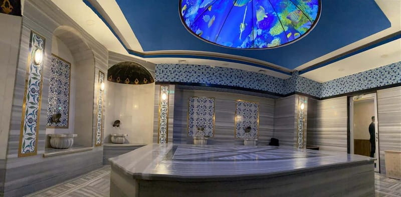 Alanya: Turkish Bath Experience with Massage and Wine Option - Sauna and Menthol Room: The First Preparation