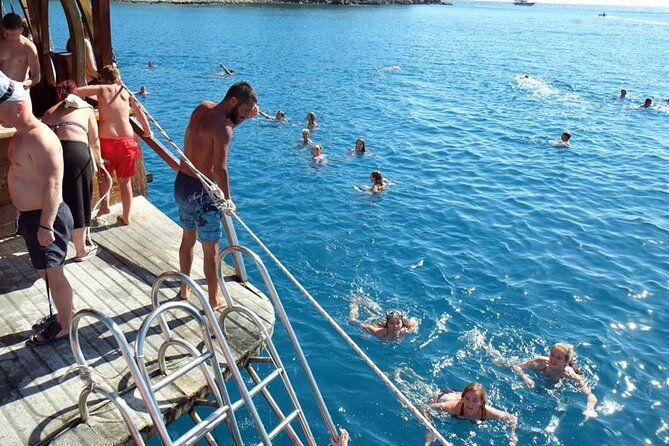All Inclusive Marmaris Boat Trip With Lunch & Unlimited Drinks - Amos Beach combines lunch and a long water break