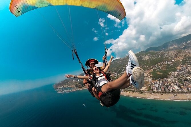 Antalya Alanya Paragliding Takeoff From 700 Meters - What the ascent to 1,500 meters feels like on paper