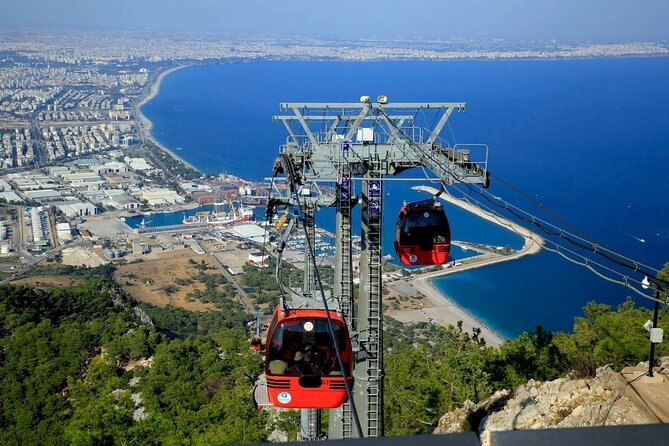 Antalya /Belek : Guided City Tour w/Cable Car & Waterfalls & Boat - Dinopark and the lunch break near Göynük