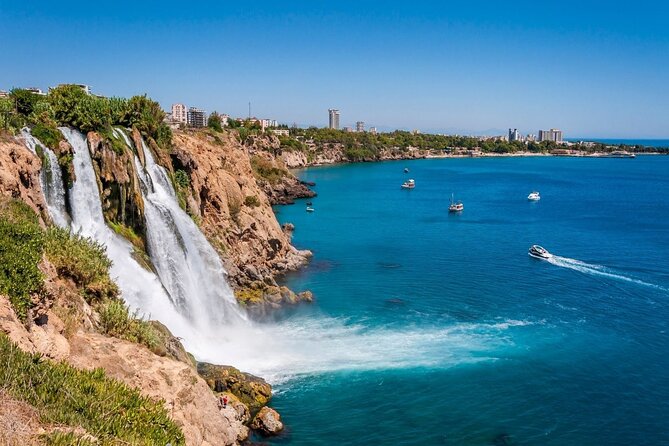 Antalya /Belek : Guided City Tour w/Cable Car & Waterfalls & Boat - Hadrian’s Gate and Antalya’s old center