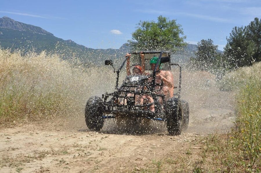 Antalya: Buggy or Quad and Rafting Tour with Lunch - Hotel pickup from seven Antalya-area towns