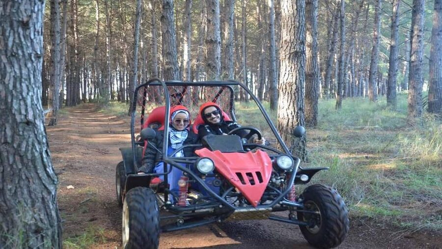 Antalya: Buggy Safari with Family Drive Option - Cameras, goggles, dust, and extra charges