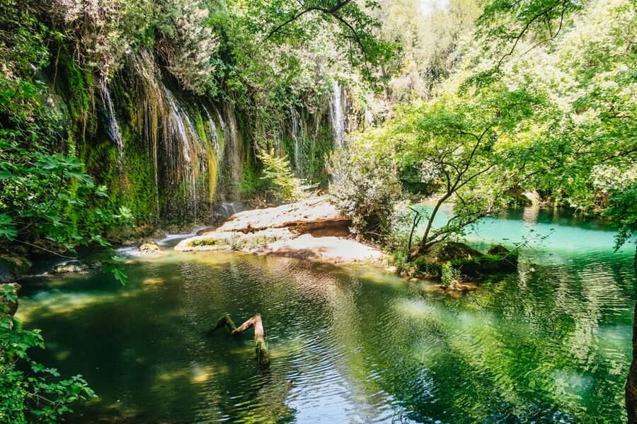 Antalya: City Tour including Waterfalls and Boat tour - Lower Düden Falls and the meeting with the sea