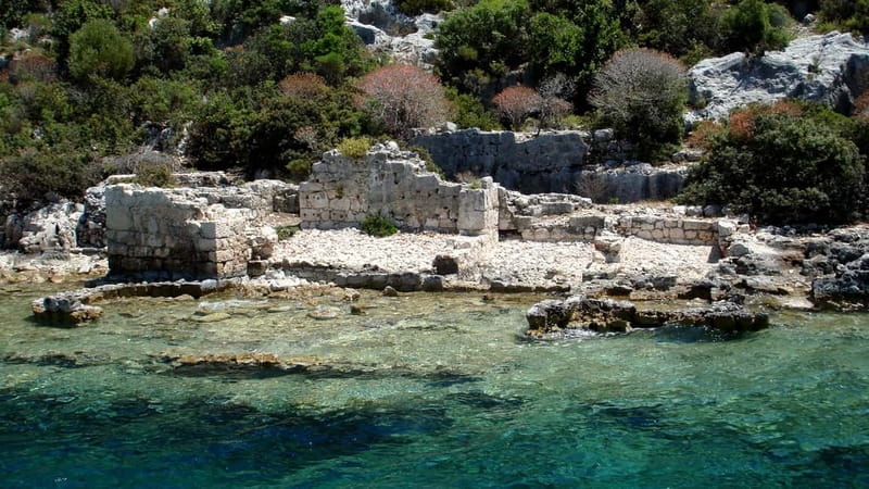 Antalya: Demre, Myra & Kekova Sunken City Boat Trip w/ Lunch - Myra’s theater and Lycian rock tombs
