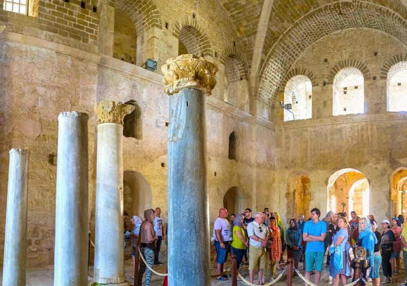 Antalya: Demre, Myra & Kekova Sunken City Boat Trip w/ Lunch - Kale and St. Nicholas Church