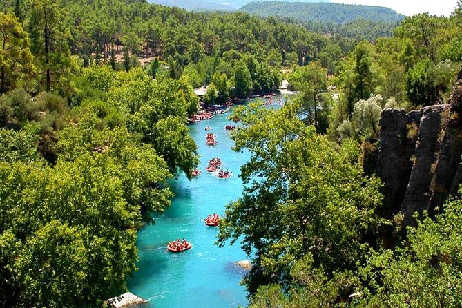 Antalya Eagle Canyon Tour With Rafting OR Selge Ancient City - Lunch by the river is simple and useful