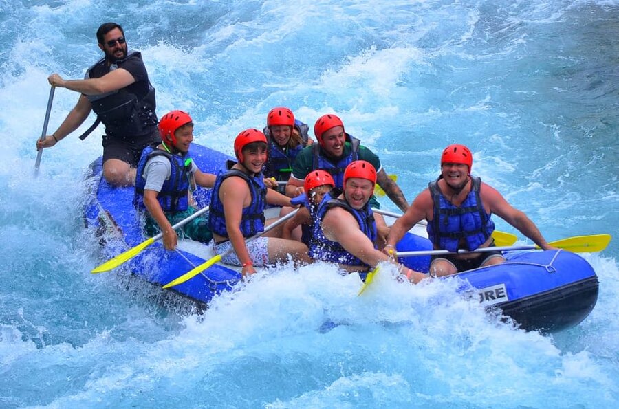 Antalya: Full-Day Rafting Tour with Lunch and Transportation - The halfway break and the group atmosphere