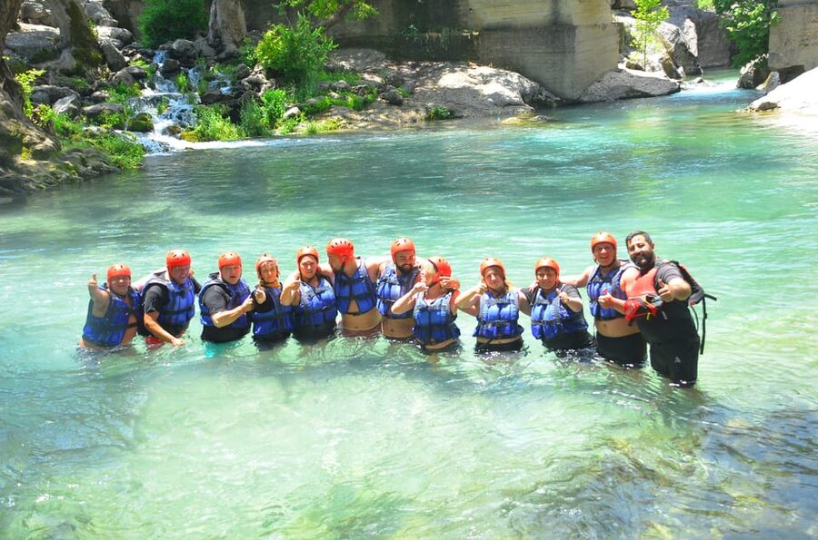 Antalya: Full-Day Rafting Tour with Lunch and Transportation - Riverside lunch after the rafting