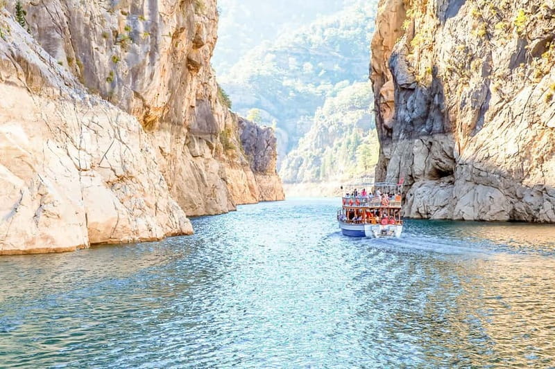 Antalya: Green Canyon Boat Trip w/Lunch near Green Lake - Key points at a glance