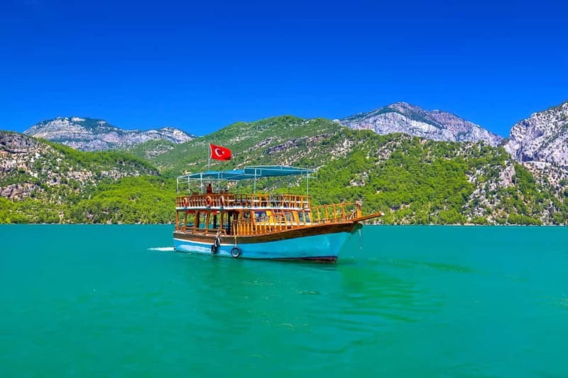 Antalya: Green Canyon Boat Trip w/Lunch near Green Lake - Grand Canyon and Little Canyon by boat