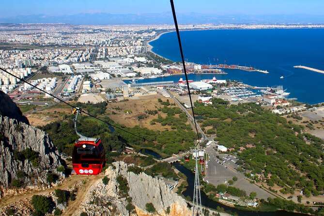 Antalya Guided City Tour with Waterfall - Lower Duden Waterfall from the Antalya cliffs