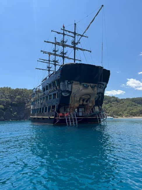 Antalya/Kemer: Boat Tour Visit Caves and Bays With Lunch - Leaving Kemer Marina aboard the Red Dragon